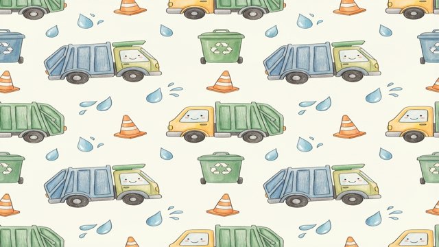 Colorful birthday party texture with confetti circles